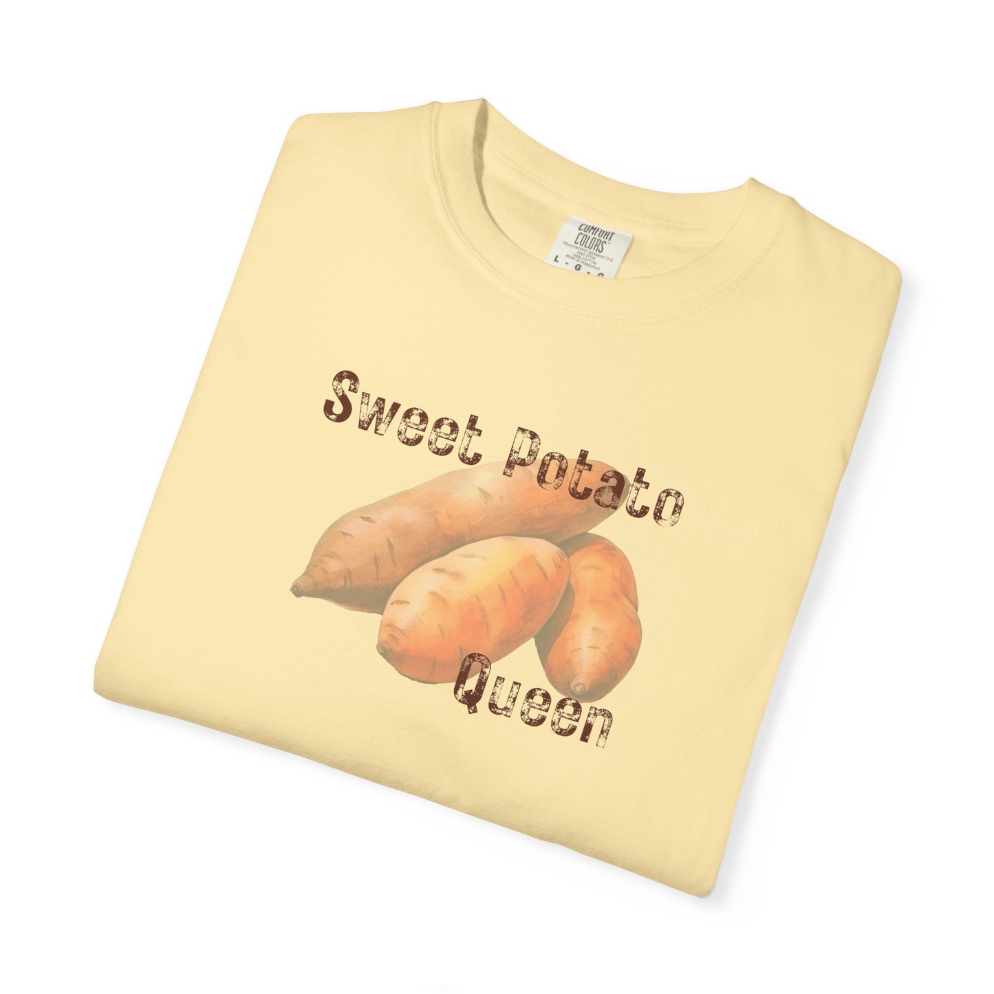 Sweet Potato Queen Shirt | Funny Southern Foodie Tee | Thanksgiving Graphic T-Shirt