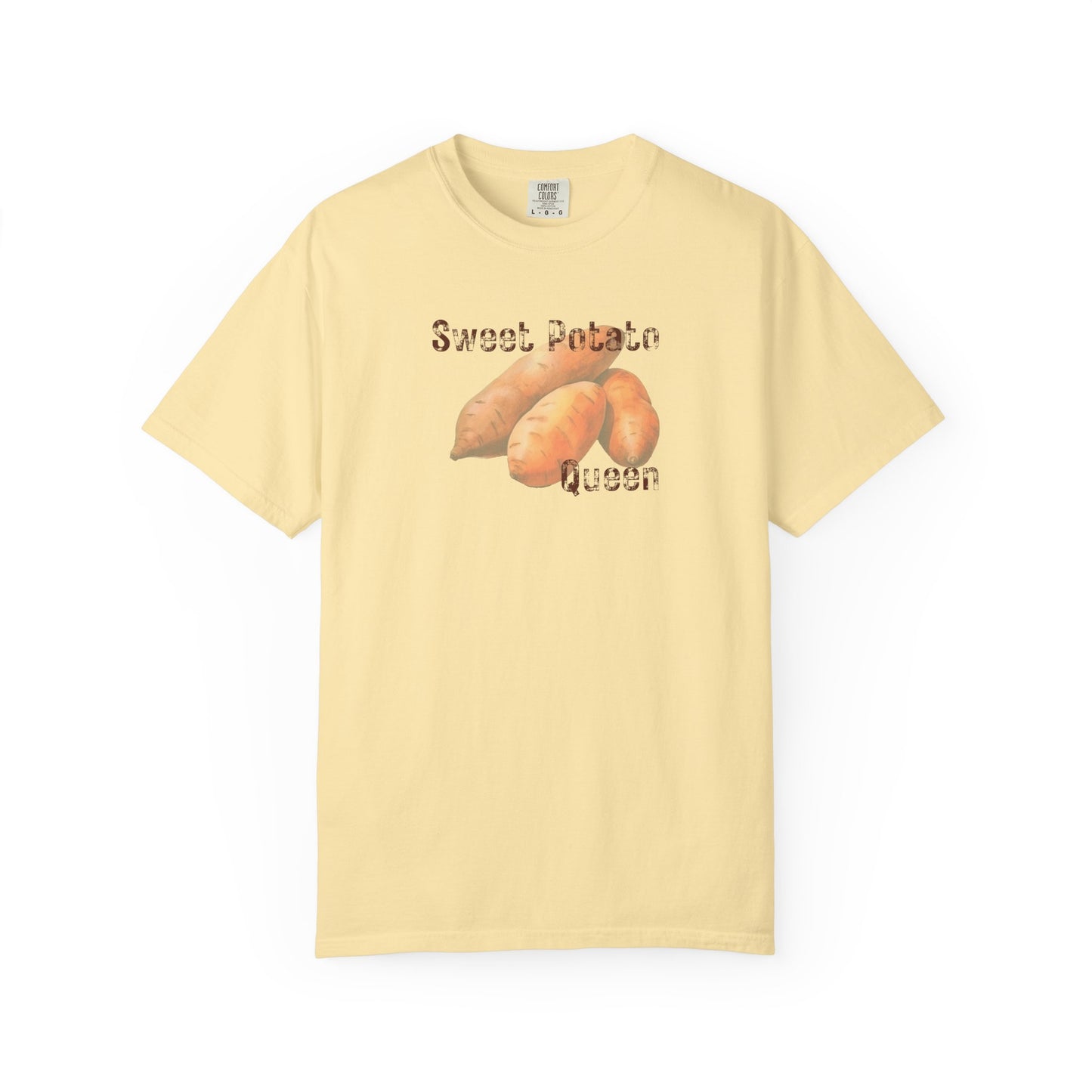 Sweet Potato Queen Shirt | Funny Southern Foodie Tee | Thanksgiving Graphic T-Shirt