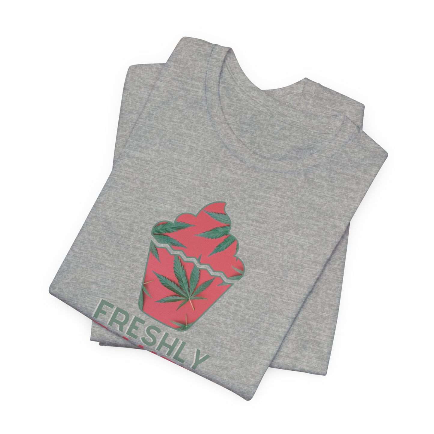 Freshly Baked Cupcake Graphic Tee | Funny Weed Baker T-Shirt