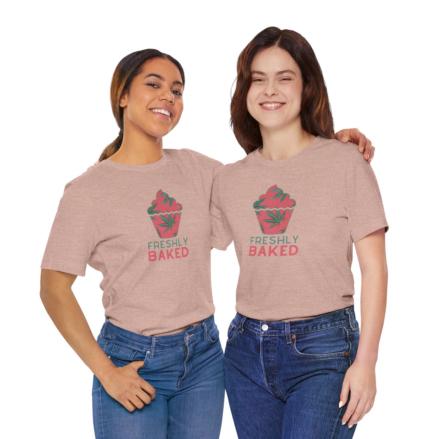 Freshly Baked Cupcake Graphic Tee | Funny Weed Baker T-Shirt