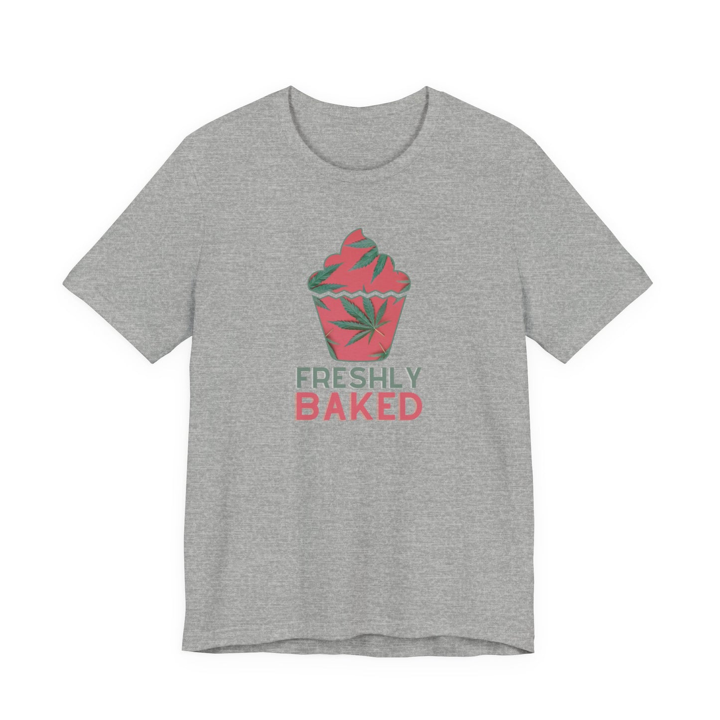 Freshly Baked Cupcake Graphic Tee | Funny Weed Baker T-Shirt