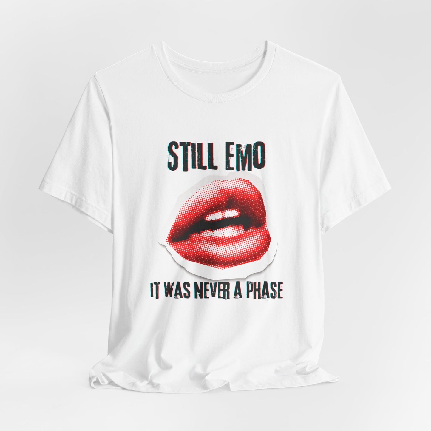 Still Emo, It Was Never A Phase - Pop Punk Graphic T-Shirt, 2000s Retro Vintage Comic Tee