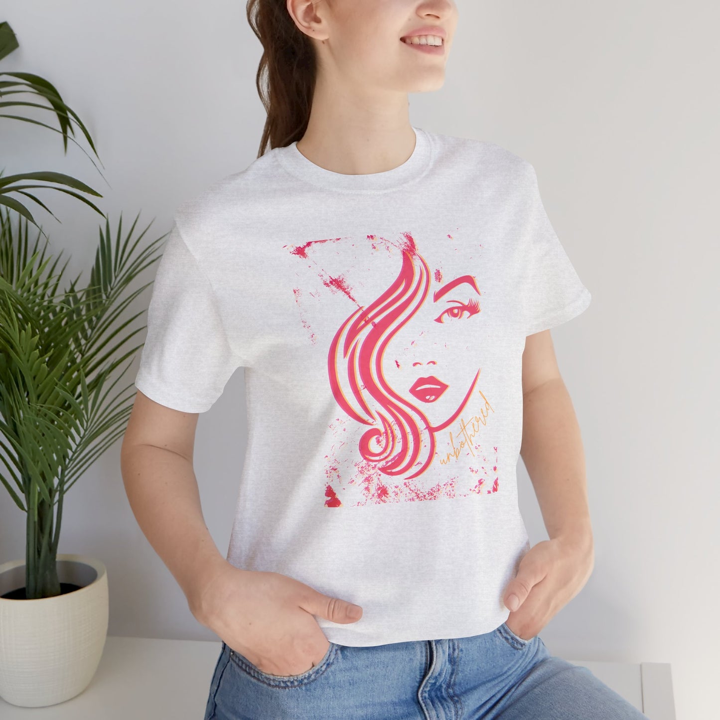 Unbothered - Chic Art Tee, Stylish Women's Top, Gift for Her, Trendy Graphic Tee
