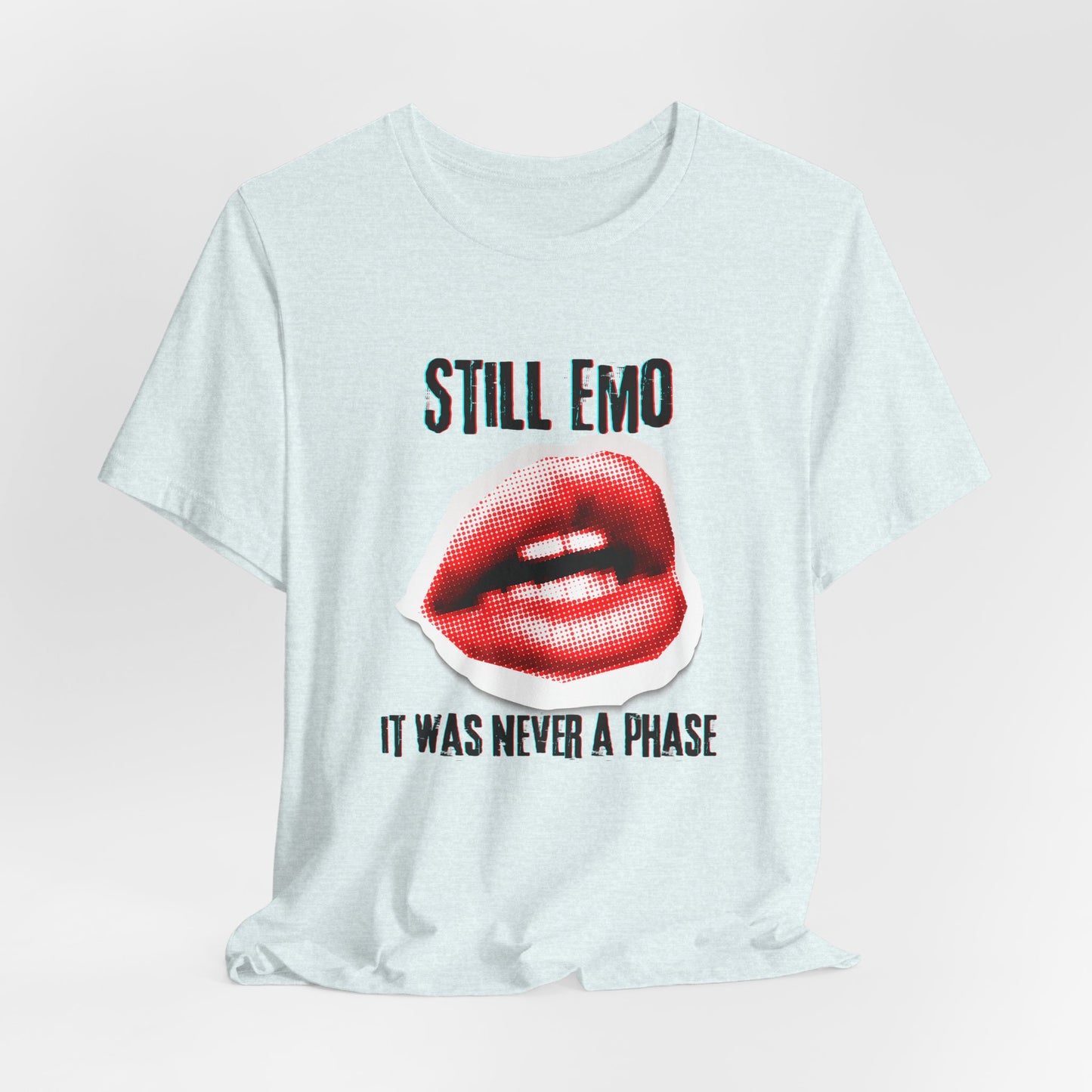 Still Emo, It Was Never A Phase - Pop Punk Graphic T-Shirt, 2000s Retro Vintage Comic Tee