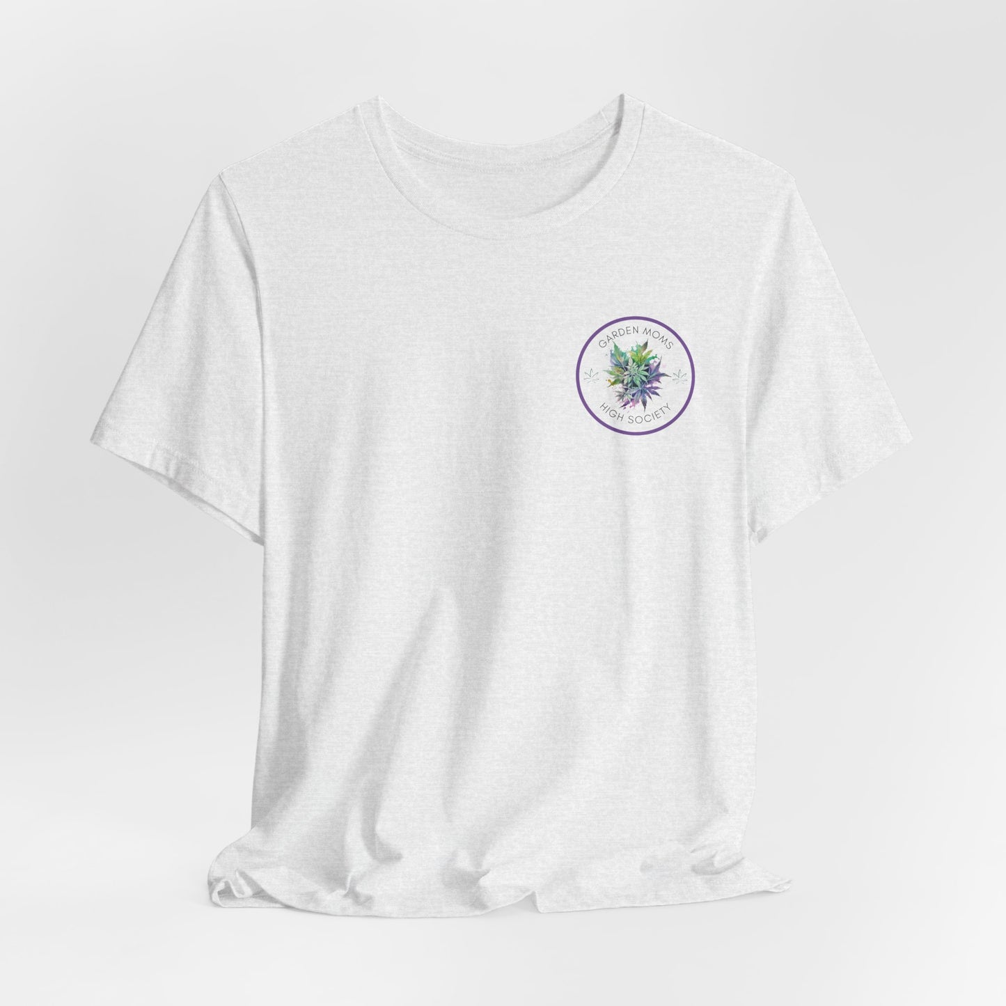 Garden Moms High Society Tee | Weed Chic, Stoner Gift, Gardentok, Cannabis Floral Shirt for Women