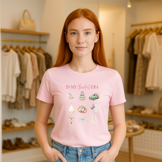 Bridal Era Tee | In My Bridal Era, Wedding Shirt, Bride to Be Gift, Bridal Party Tee, Future Mrs.