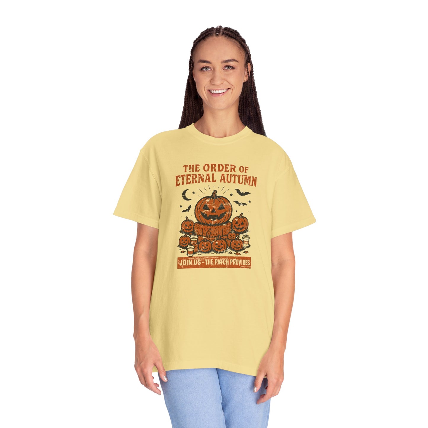 Order of Eternal Autumn T-Shirt | Vintage Halloween Pumpkin Cult Tee
