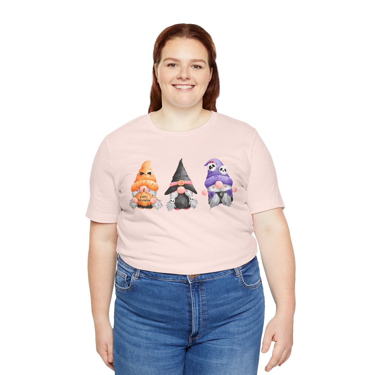 Spooky Season Squad | Cute Halloween Gnomes, Teacher Tee, Fun Fall Outfit, Costume Alternative